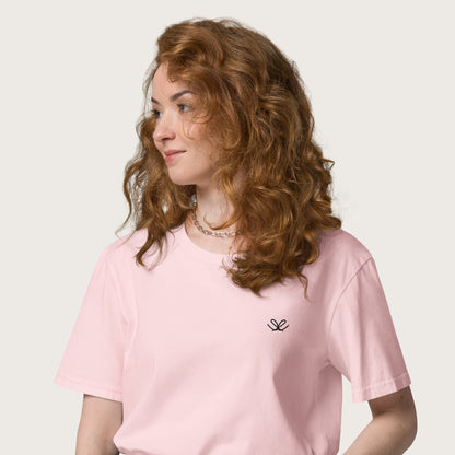 Imperium UltraSoft Organic Cotton Tee: Embroidered Logo - Unisex