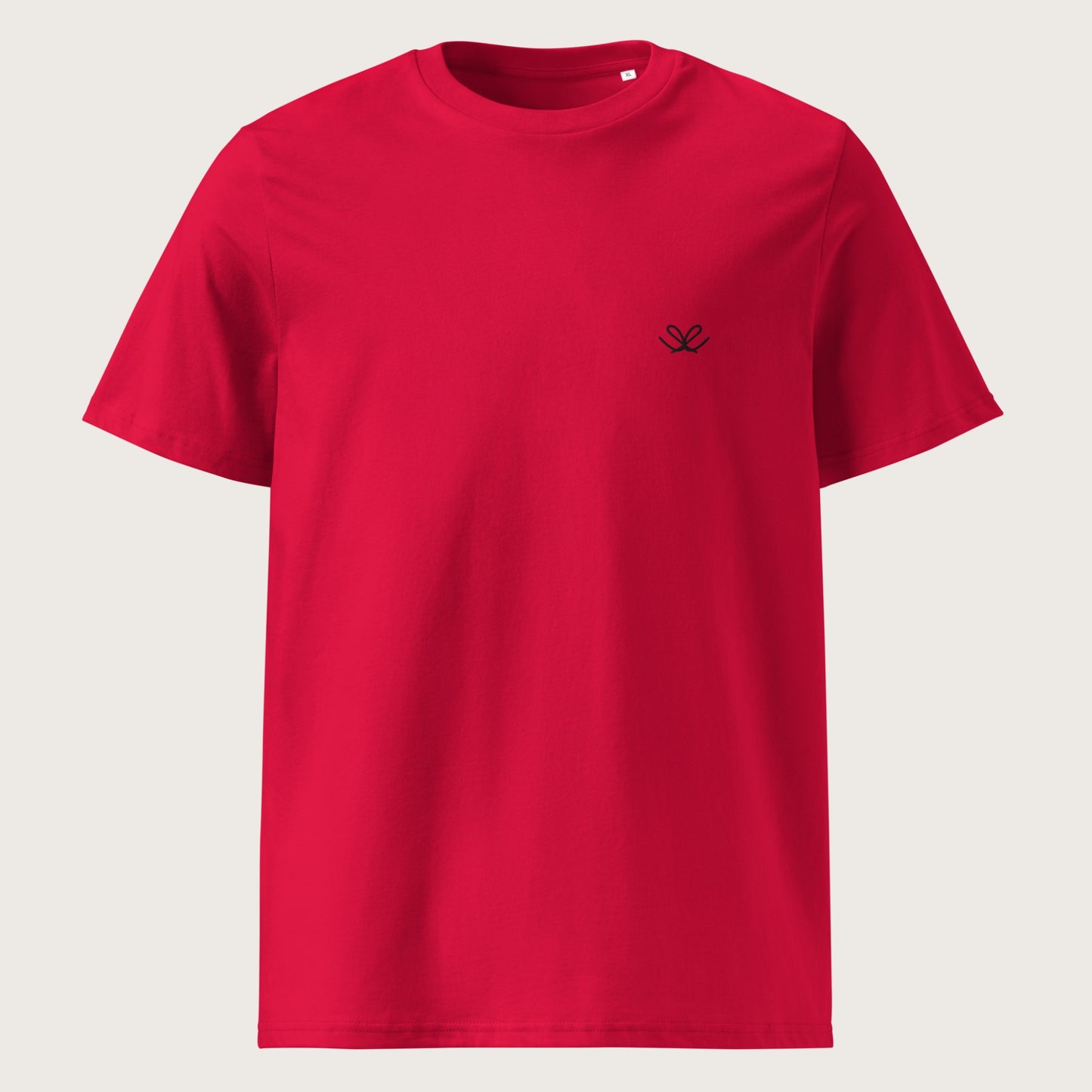 Imperium UltraSoft Organic Cotton Tee: Embroidered Logo - Unisex