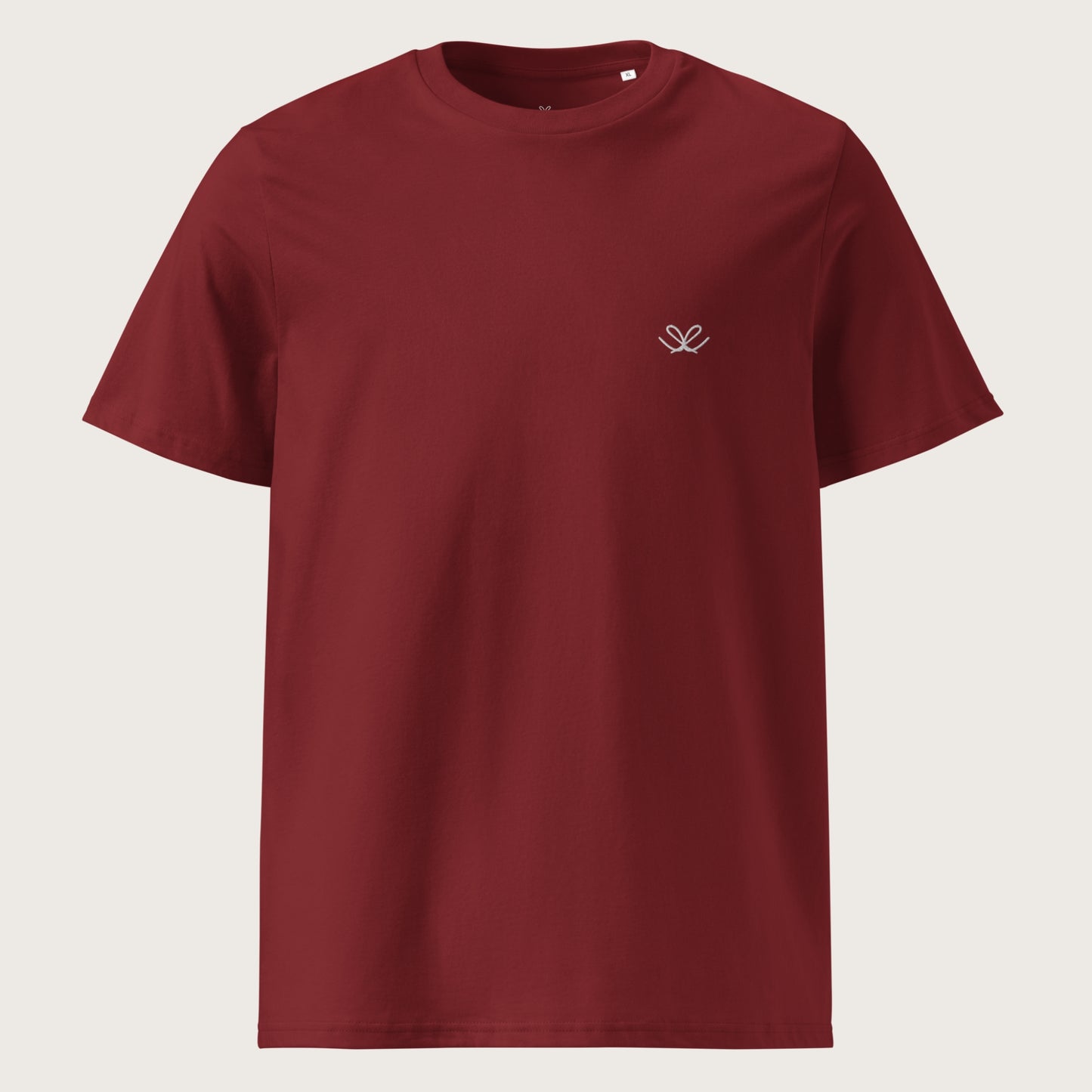 Imperium UltraSoft Organic Cotton Tee: Embroidered Logo - Unisex