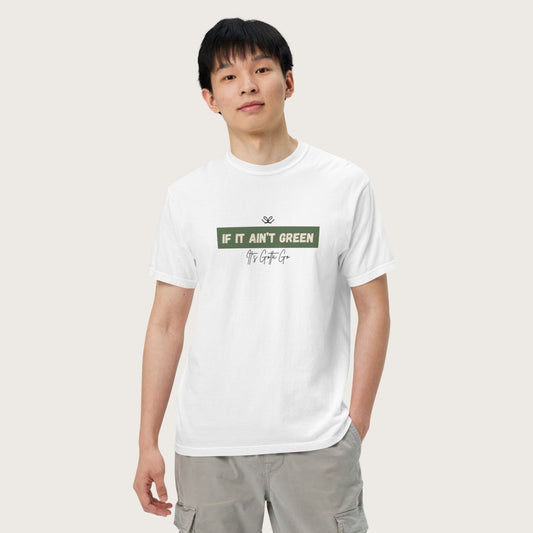 LuxPure Ultrasoft Organic Cotton Tee: If It Ain't Green - Unisex