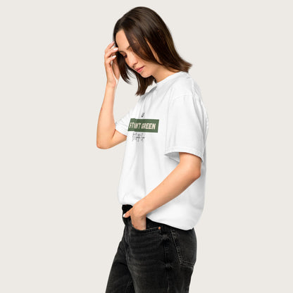 LuxPure Ultrasoft Organic Cotton Tee: If It Ain't Green - Unisex