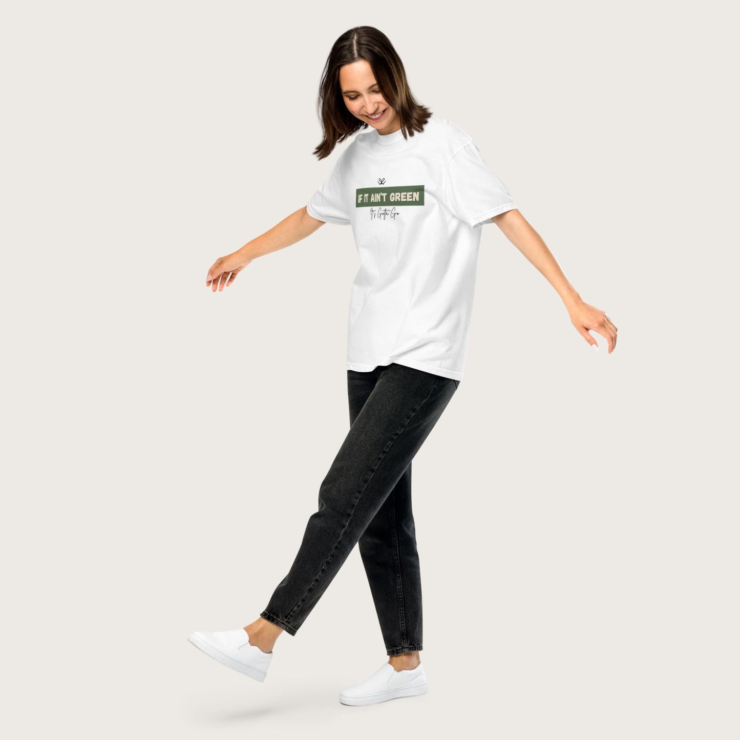 LuxPure Ultrasoft Organic Cotton Tee: If It Ain't Green - Unisex