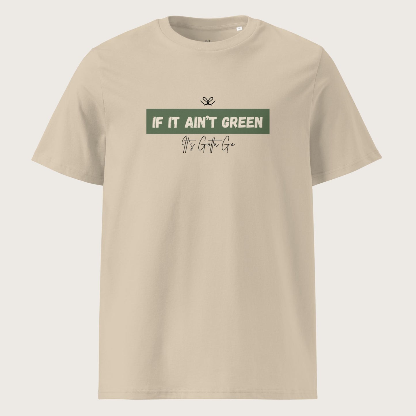 LuxPure Ultrasoft Organic Cotton Tee: If It Ain't Green - Unisex